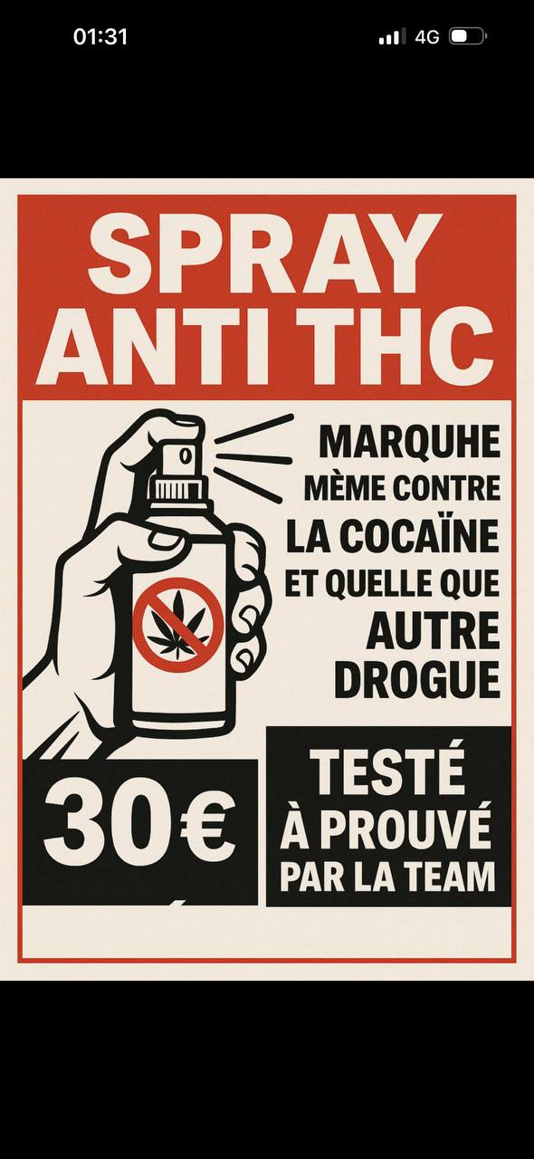 ANTI THC spray